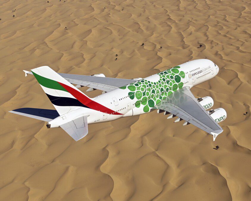 Emirates prevede di far volare la sua flotta di A380 per l’inverno 2022
