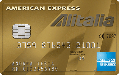 Carta Oro Alitalia American Express