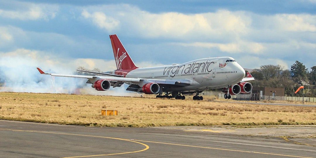 Cena, Champagne e Tour domani la festa di pensionamento… del Boeing 747 di Virgin Atlantic