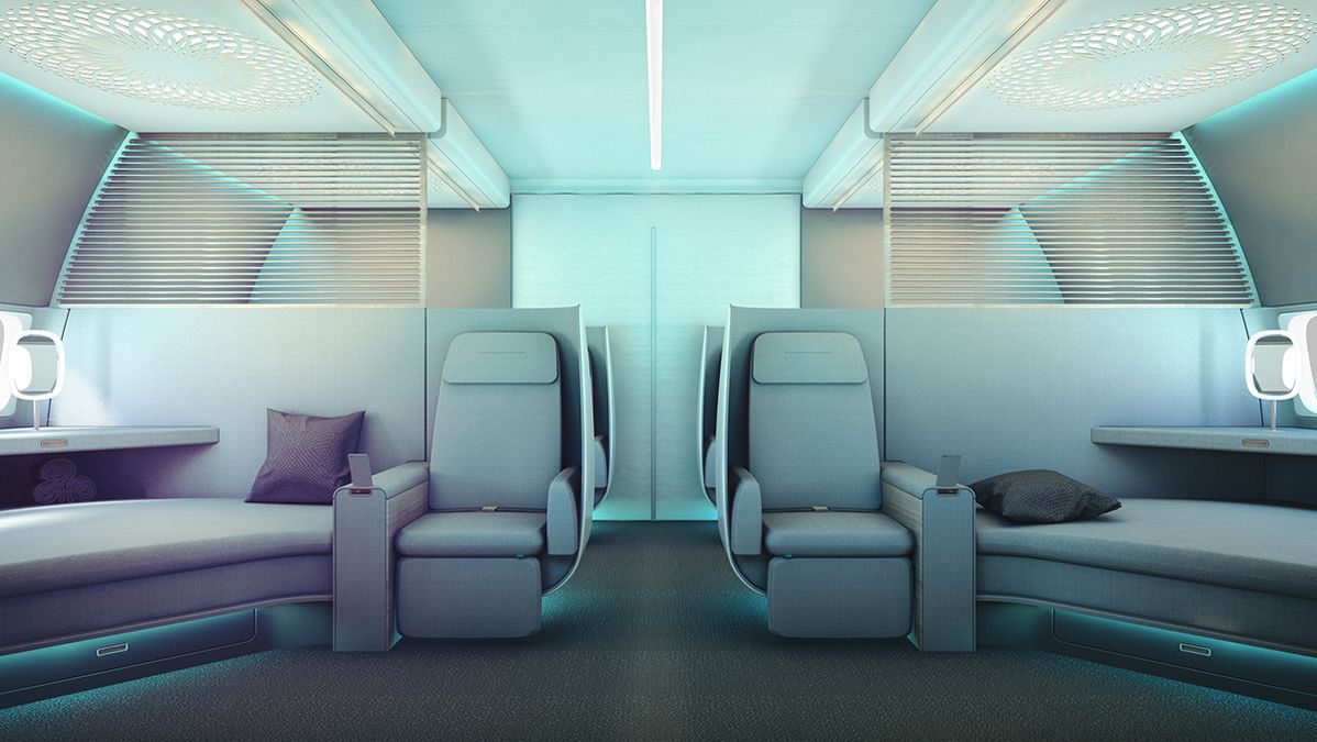 Cathay Pacific, il concept futurista della First Class: ecco come si potrà viaggiare sul 777X