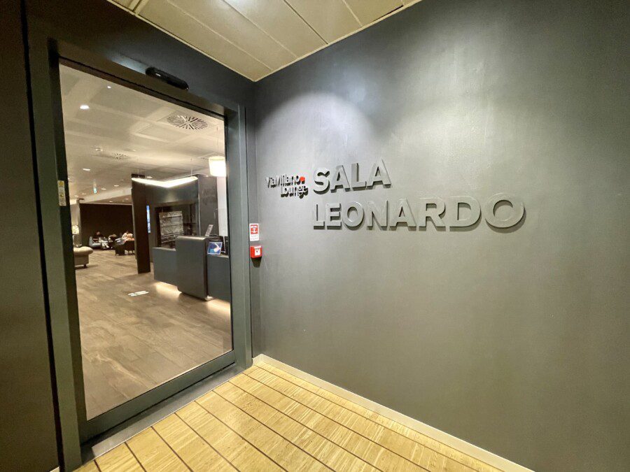 Recensione Sala Leonardo, vip lounge aeroporto Milano Linate