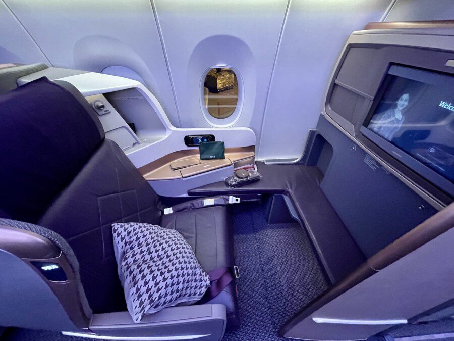 Singapore Airlines in business a New York con solo 56k punti