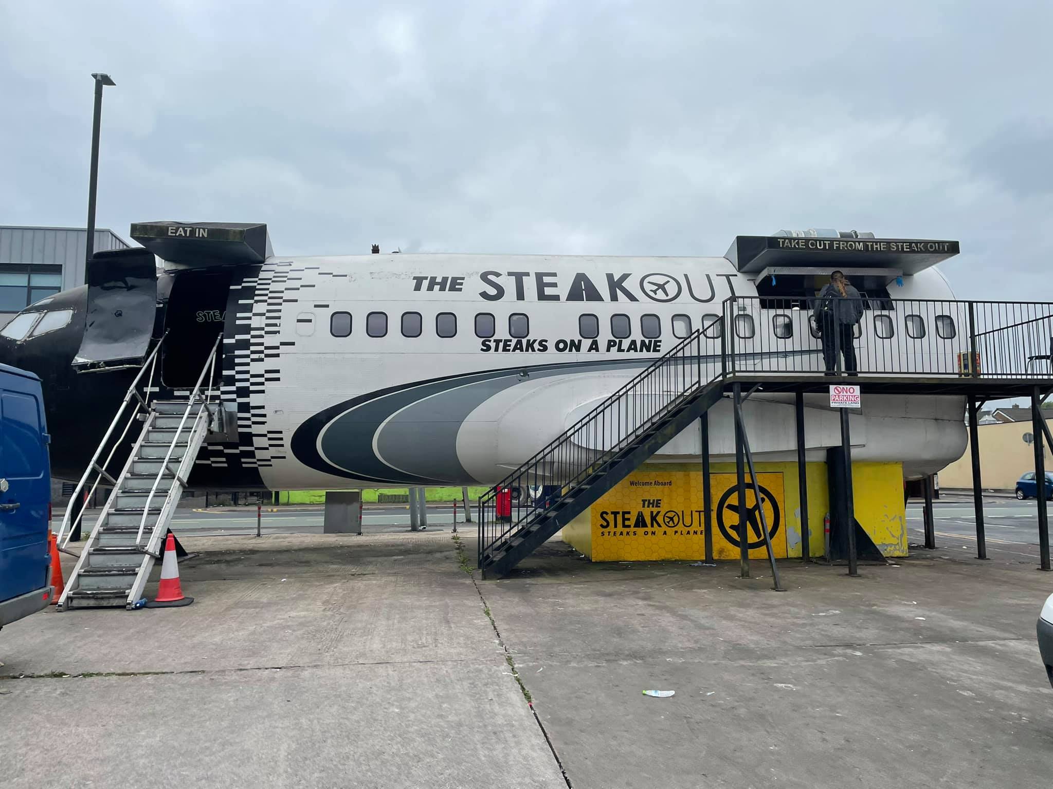 steaks on a plane