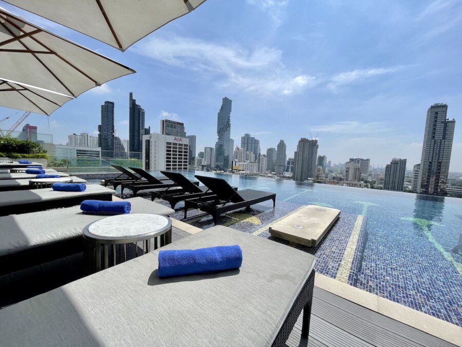 WOW hotel bellissimo e un rooftop da paura, recensione Marriott Bangkok The Surawongse