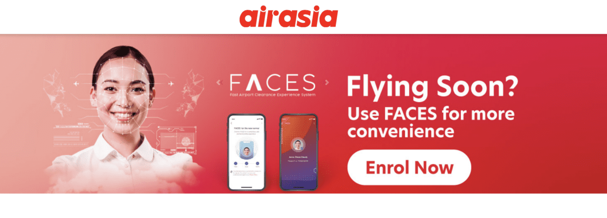 AirAsia attiva FACES: niente più biglietti o passaporto