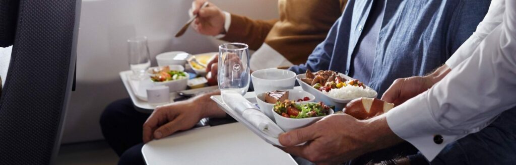 Lufthansa meal economy
