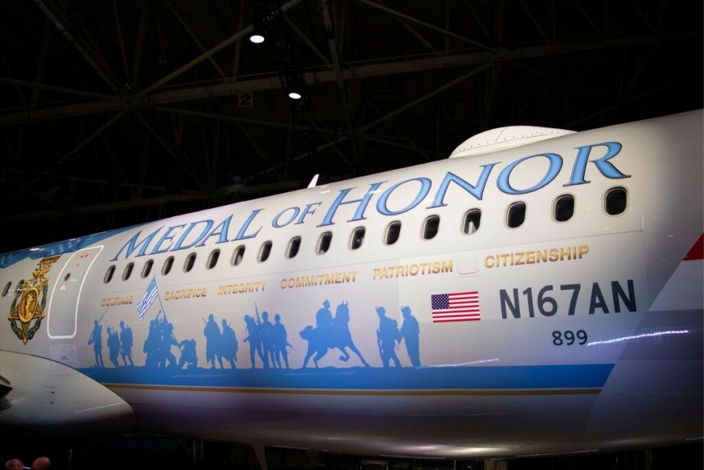 medal of honor american airlines aereo