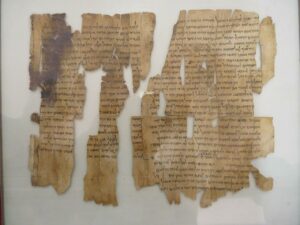 Pergamena reperto archeologico Amman