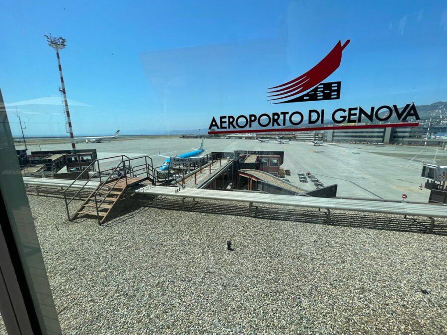 Una location per spotter, la Sky Terrace dell’aeroporto di Genova