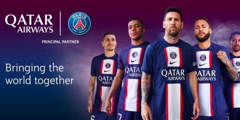 Qatar Airways nuovo sponsor del PSG, presto allo stadio con i punti Avios