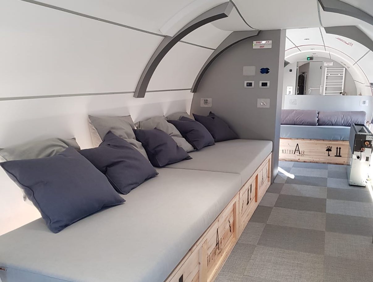 Natur Air Suite - Interni dormire in aereo