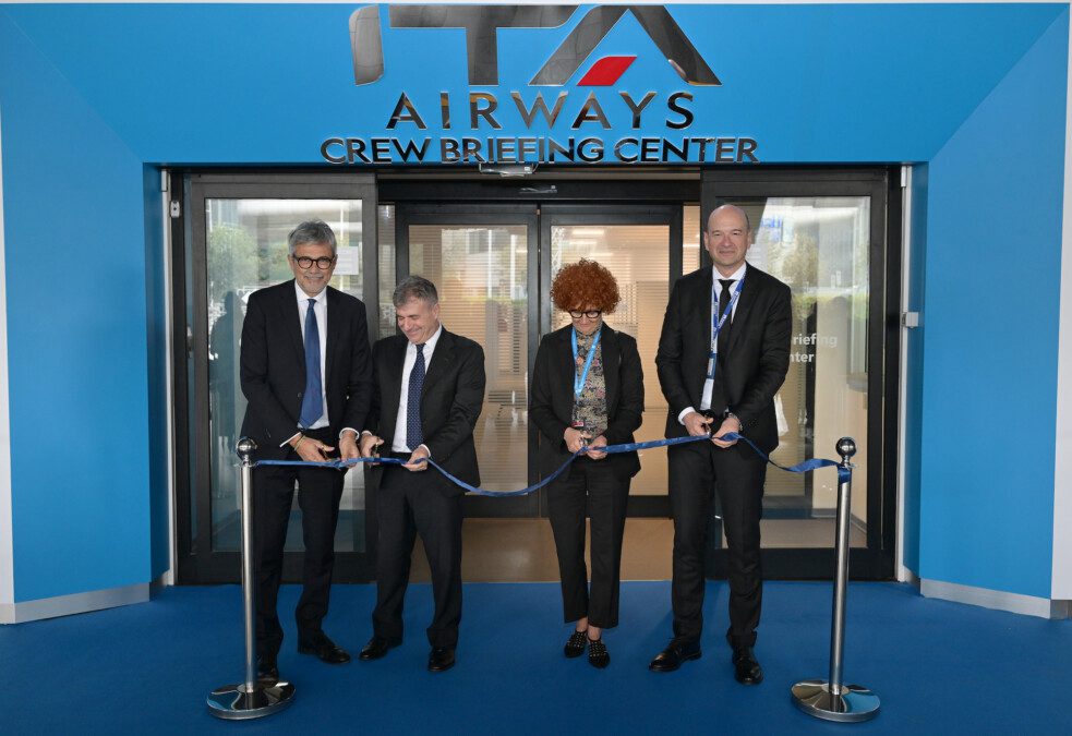 ITA Airways inaugurato il nuovo Crew Briefing Center