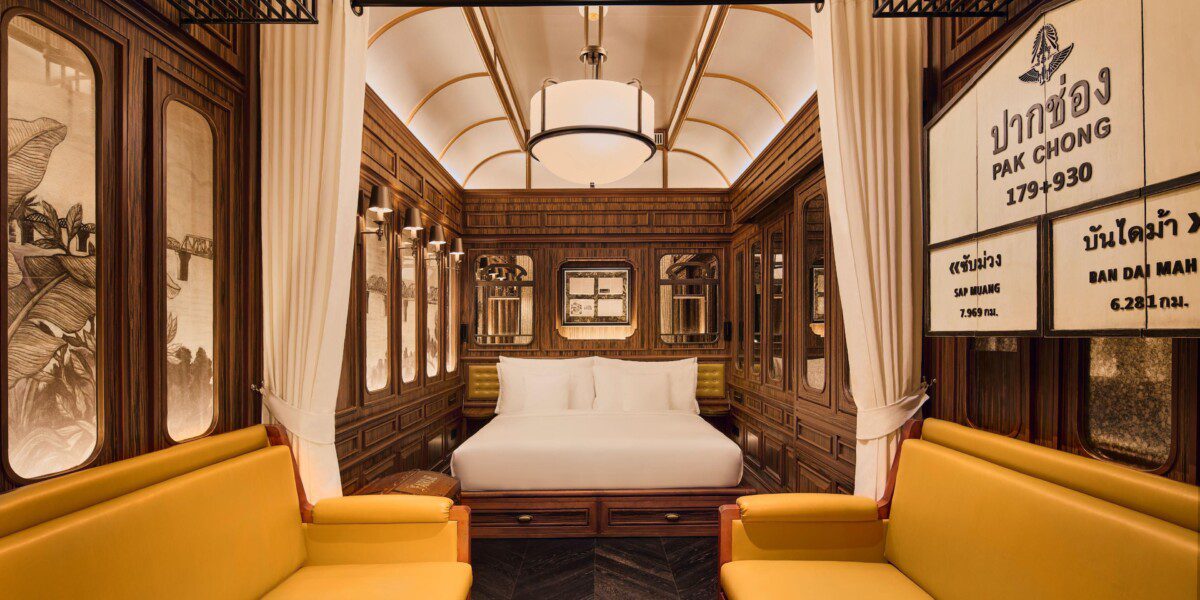 Bei posti dove dormire: vagone del treno di lusso con piscina privata??