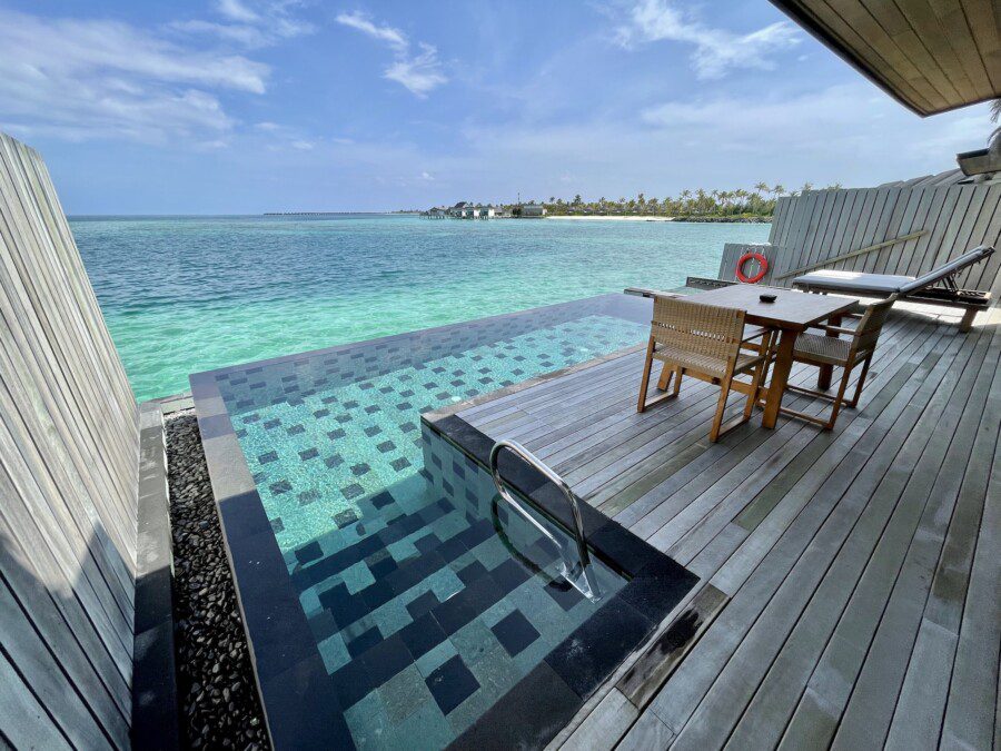 Recensione Hilton Amingiri Resort & Spa alle Maldive, a Natale gratis grazie ai punti