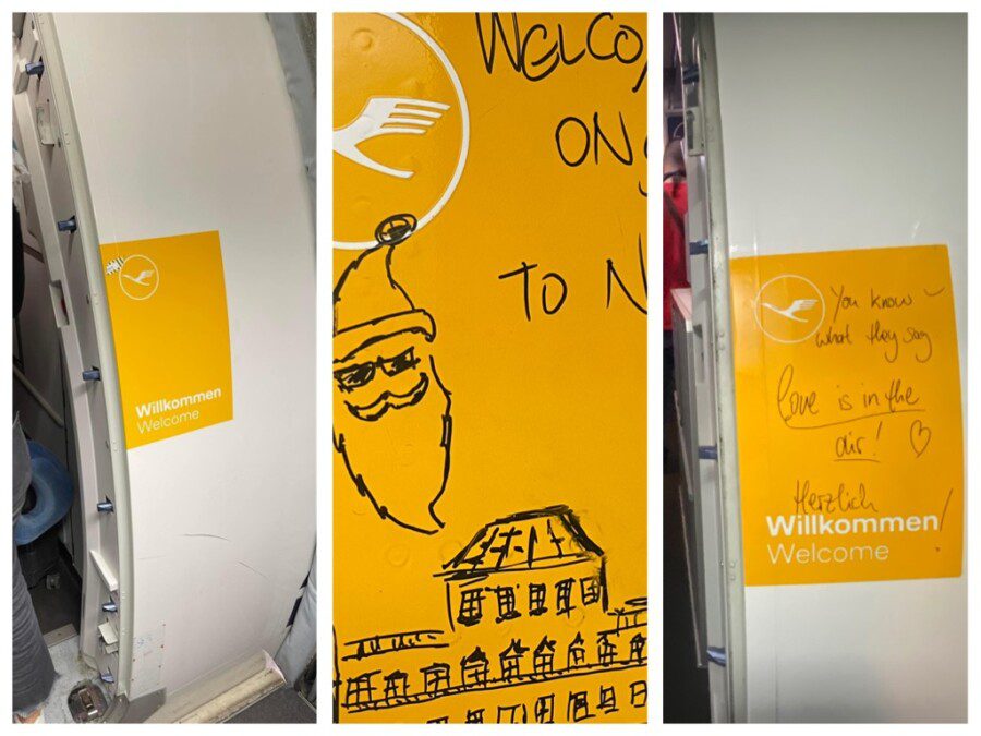 Nessuno come Lufthansa: hai mai notato come ti salutano prima di salire a bordo?