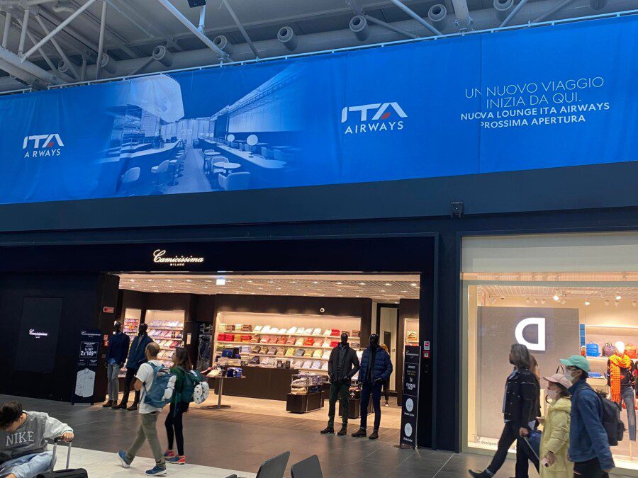 Fiumicino, prende forma la nuova casa di ITA Airways: la lounge del terminal 1 aprirà nei prossimi mesi