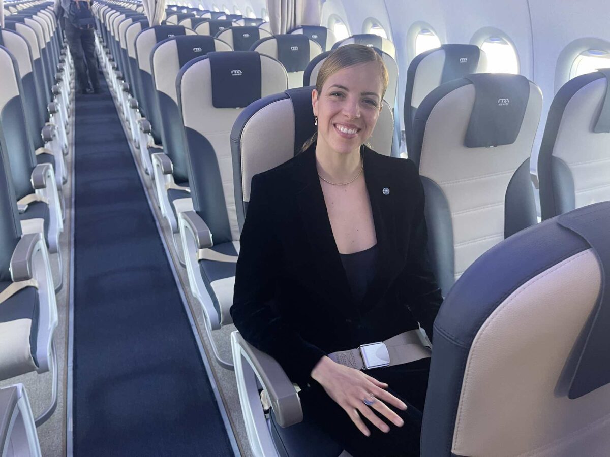 ITA Airways l’A320neo intitolato a Carolina Kostner è un aereo “speciale”(ma non è perfetto)