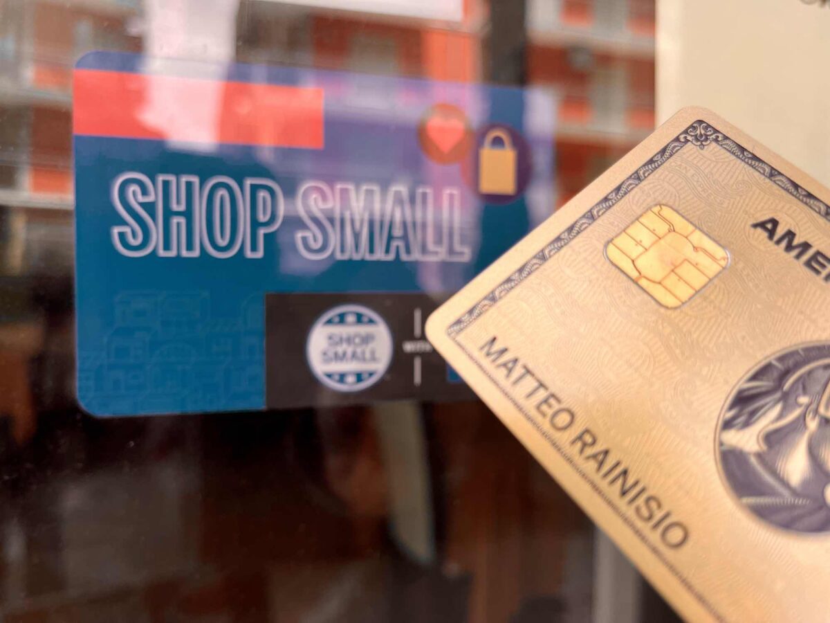 American Express, fai spese nei piccoli negozi e ottieni fino a 25€ di cashback con Shop Small