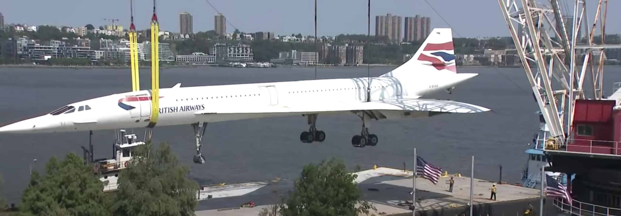 Per qualche mese non sarà possibile ammirare il Concorde di New York, consolati con quello di Lego