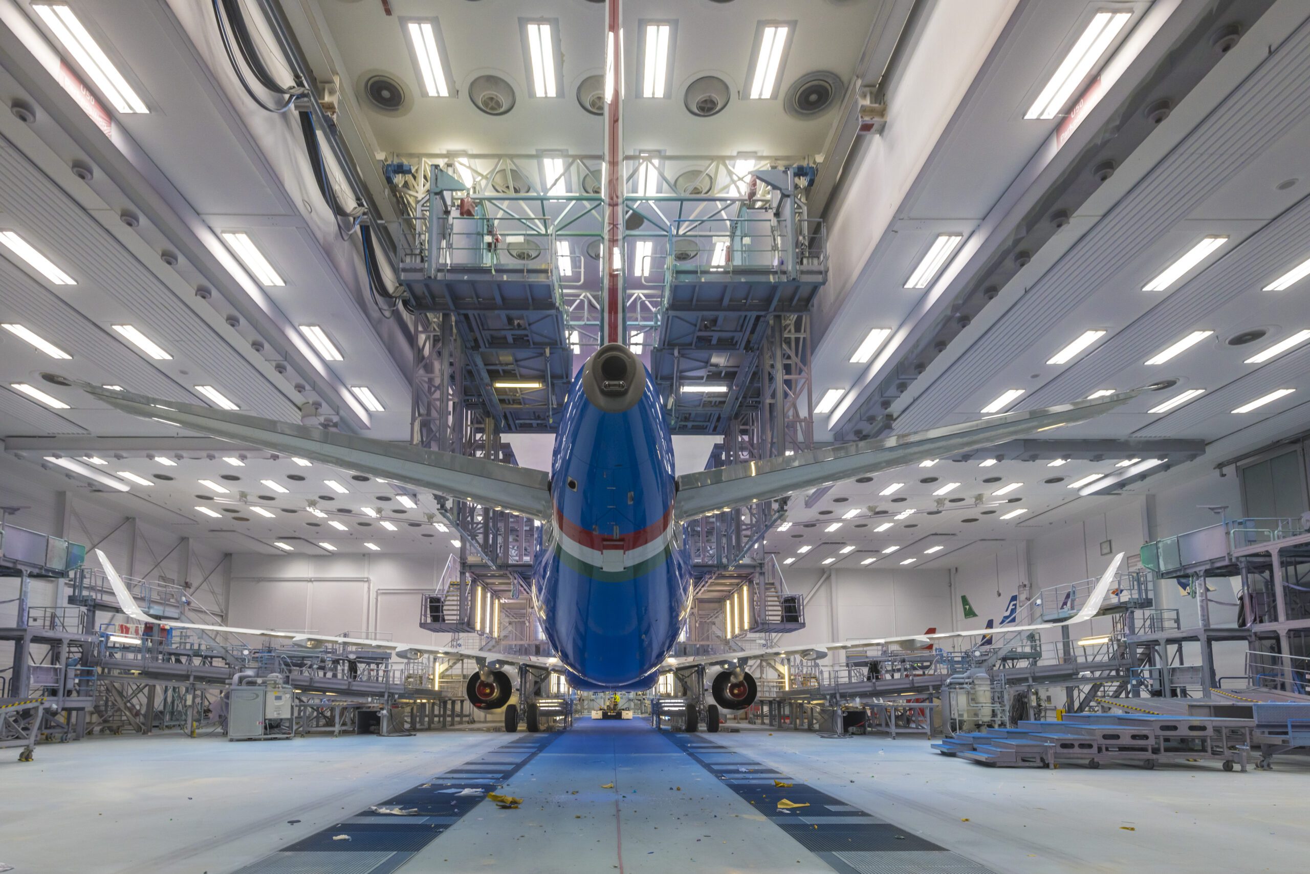Dall’hangar Airbus spunta il primo A321neo di ITA Airways: dove e quando entrerà in servizio